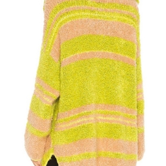Free People Sunshine To Follow new with tags XS sweater in lemon sugar combo - Picture 6 of 9